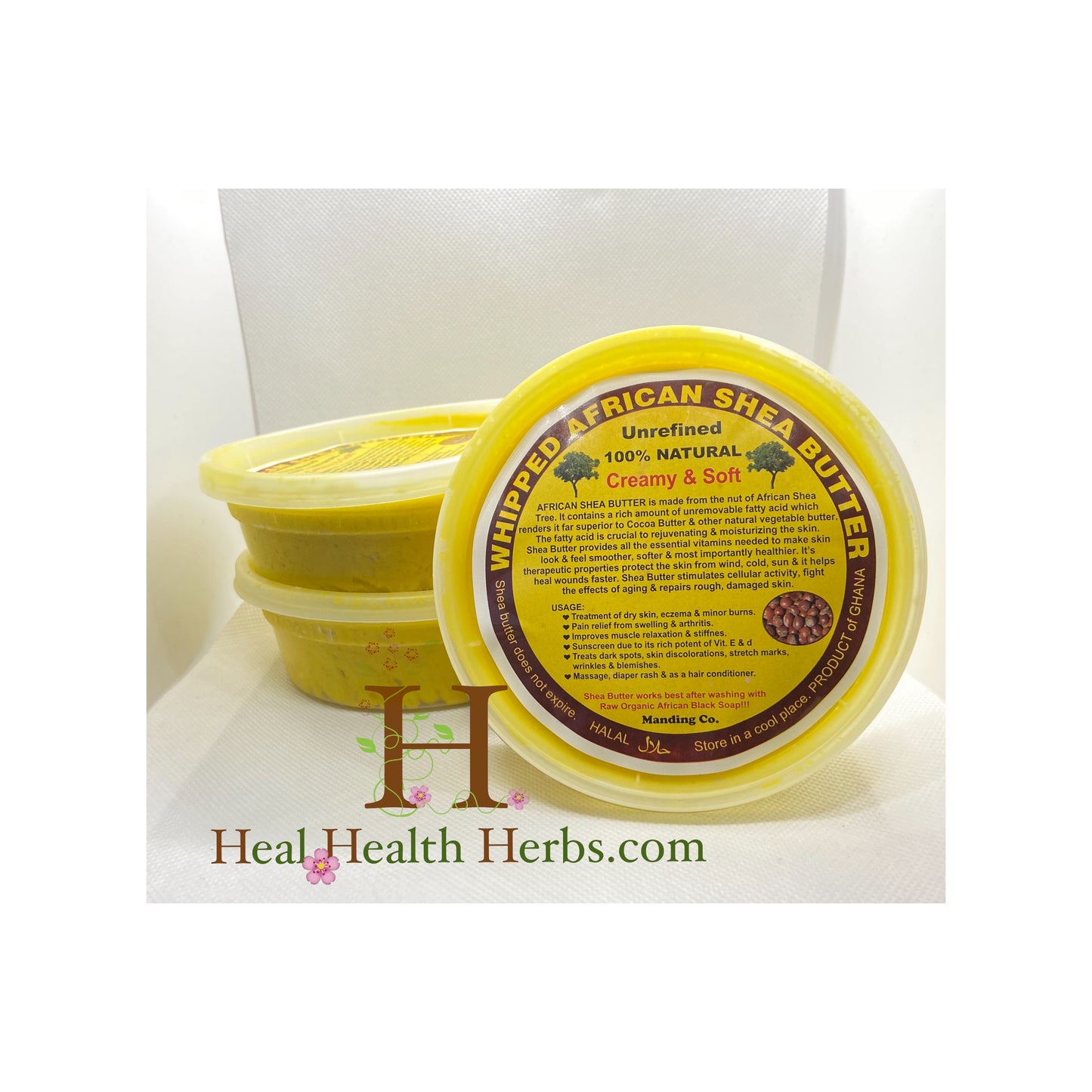 Whipped African Shea Butter  (Yellow)
